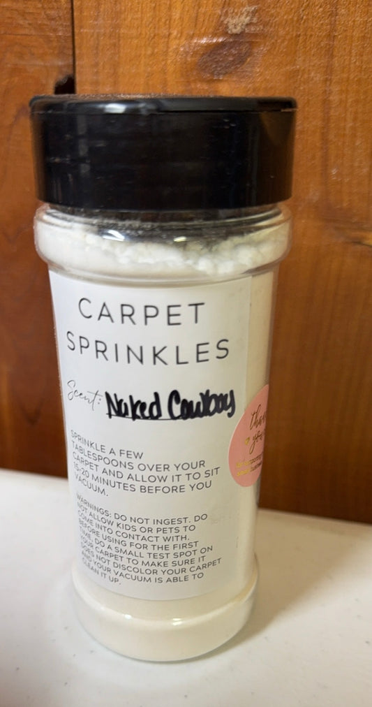 Naked Cowboy Carpet Freshener