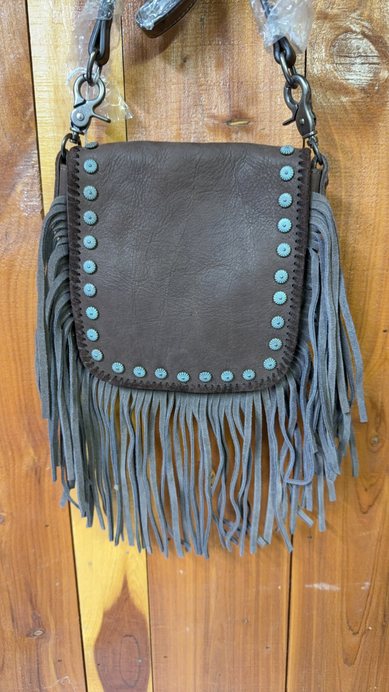 Real Leather Crossbody