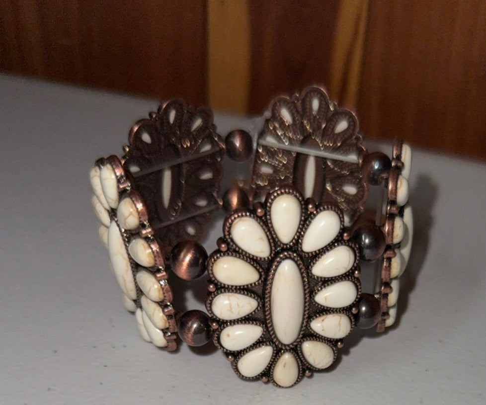 White Squash Bracelet